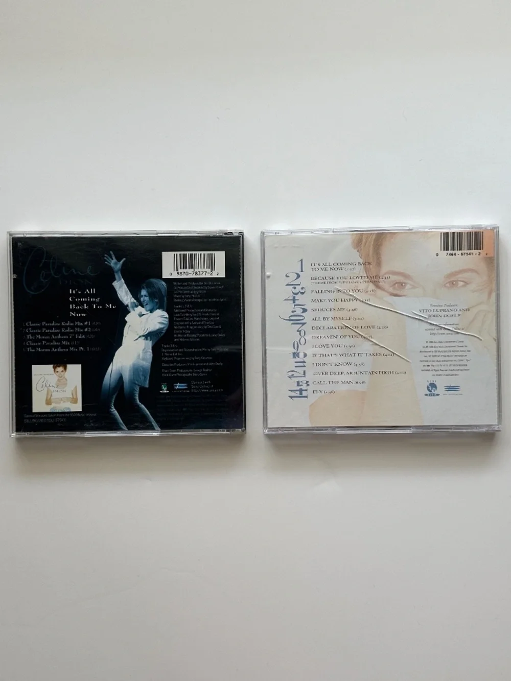 2 Celine Dion CDs